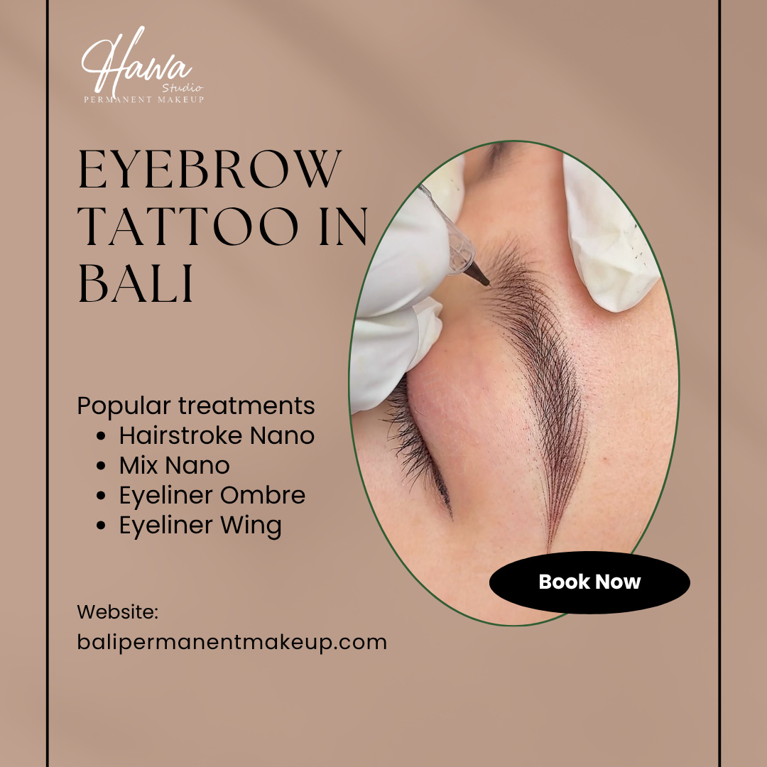 Eyebrow Tattoo in Bali