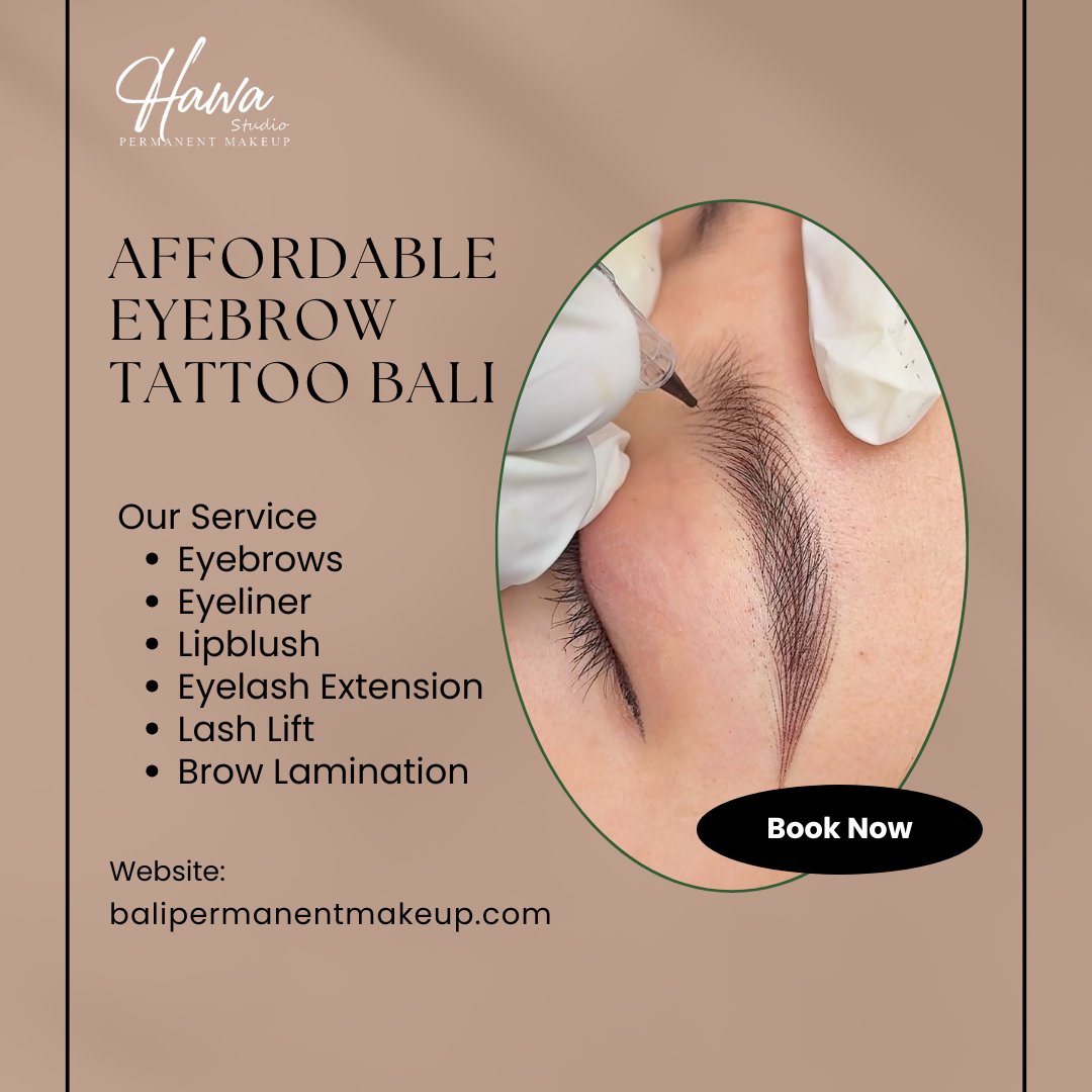 Affordable Eyebrow Tattoo Bali