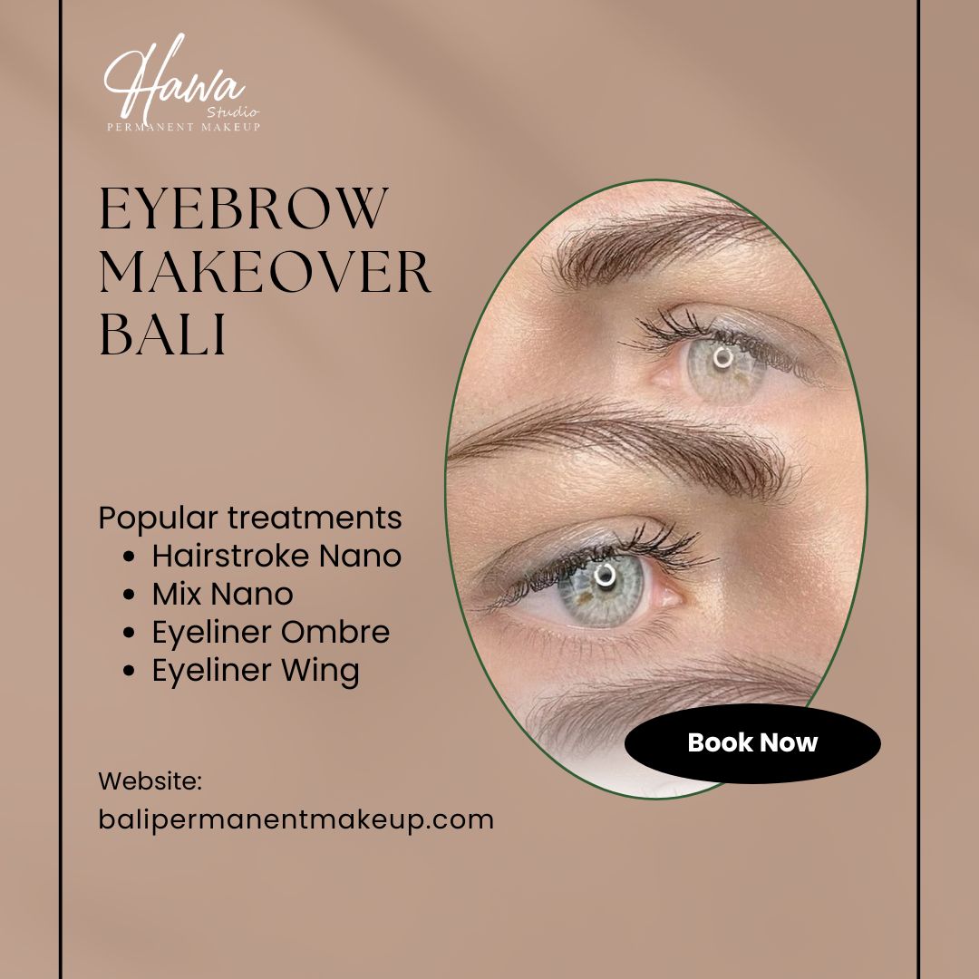 Eyebrow Makeover Bali