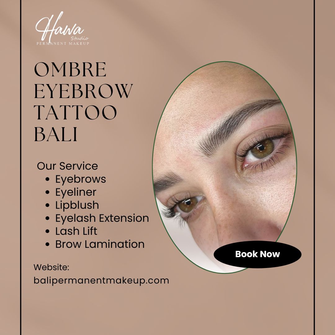 Ombre Eyebrow Tattoo Bali