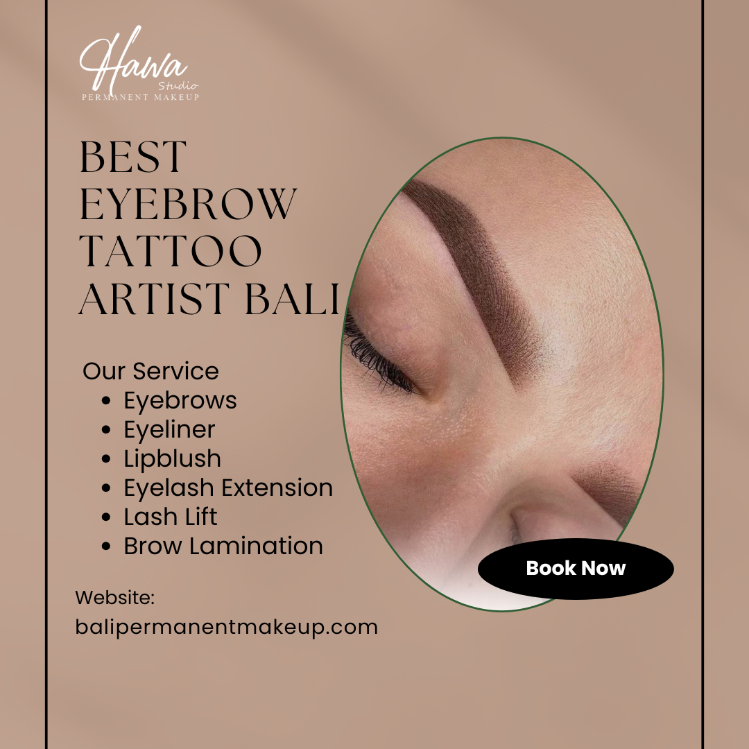 Best Eyebrow Tattoo Artist Bali