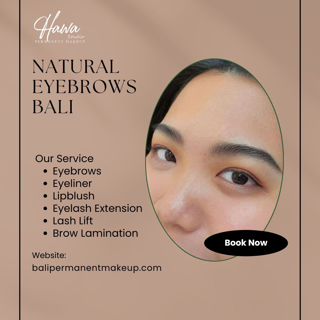 Best Natural Eyebrows Bali