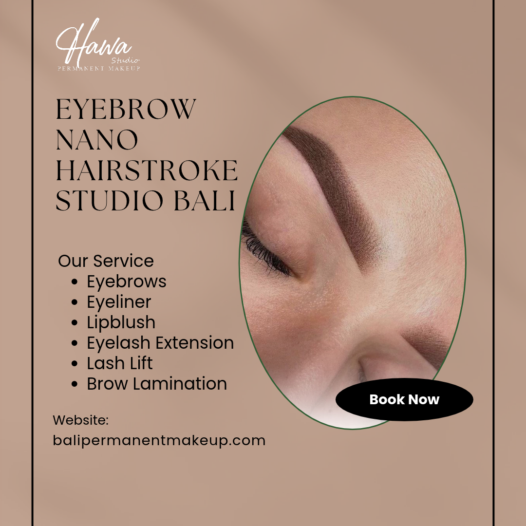 Eyebrow Nano Hairstroke Studio Bali